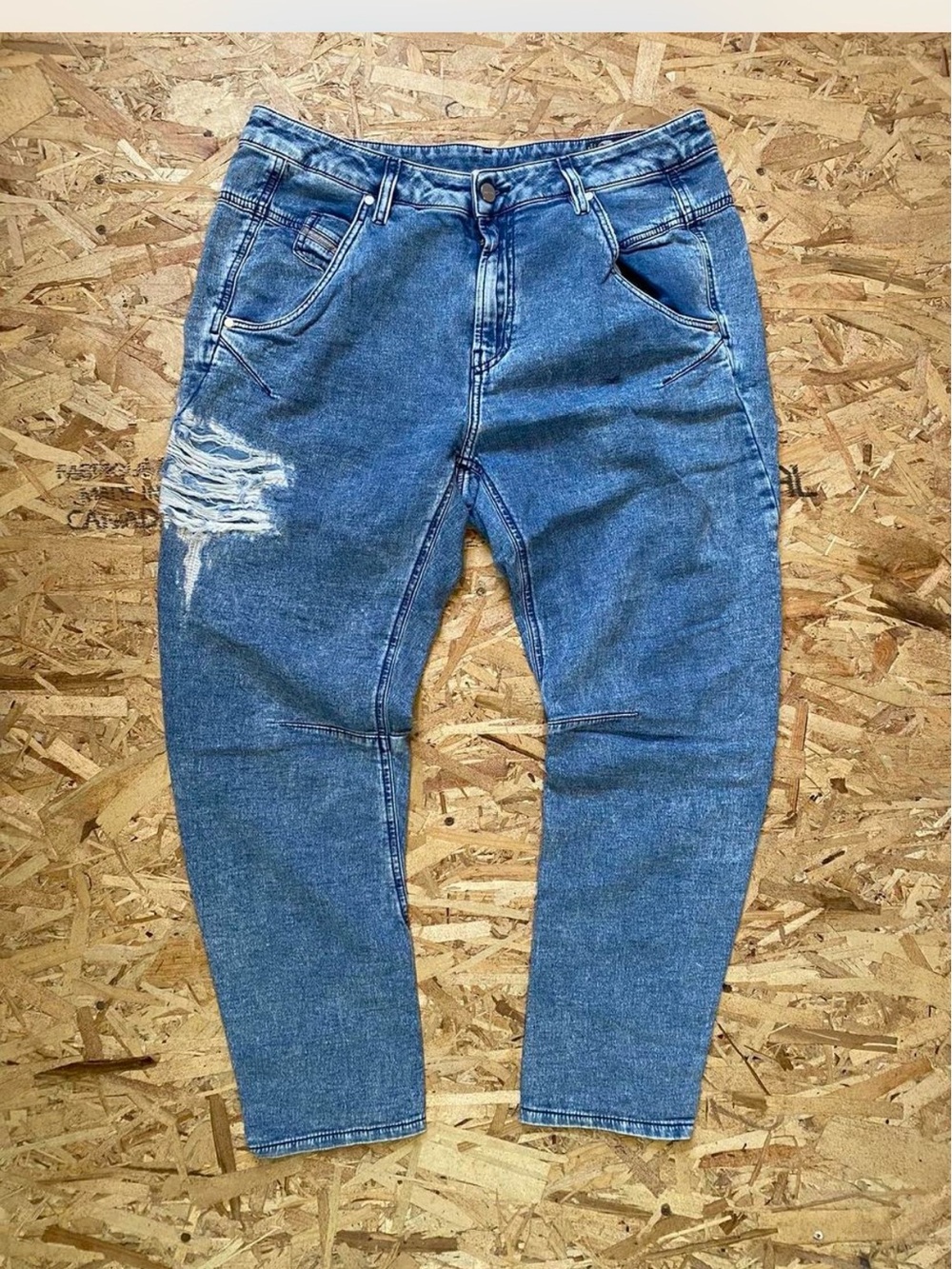 Diesel Women’s Blue Distressed Jeans